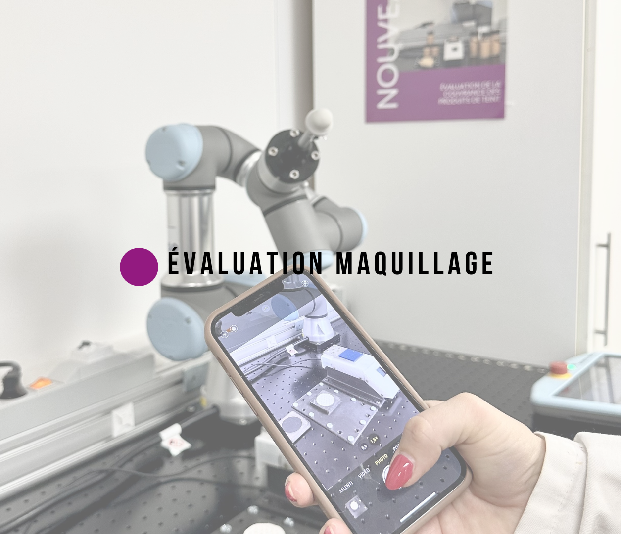 pôle d'évaluation maquillage